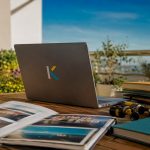 Old-style workspace with slideshow tools