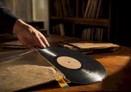 Vinyl record from a trusted music collection