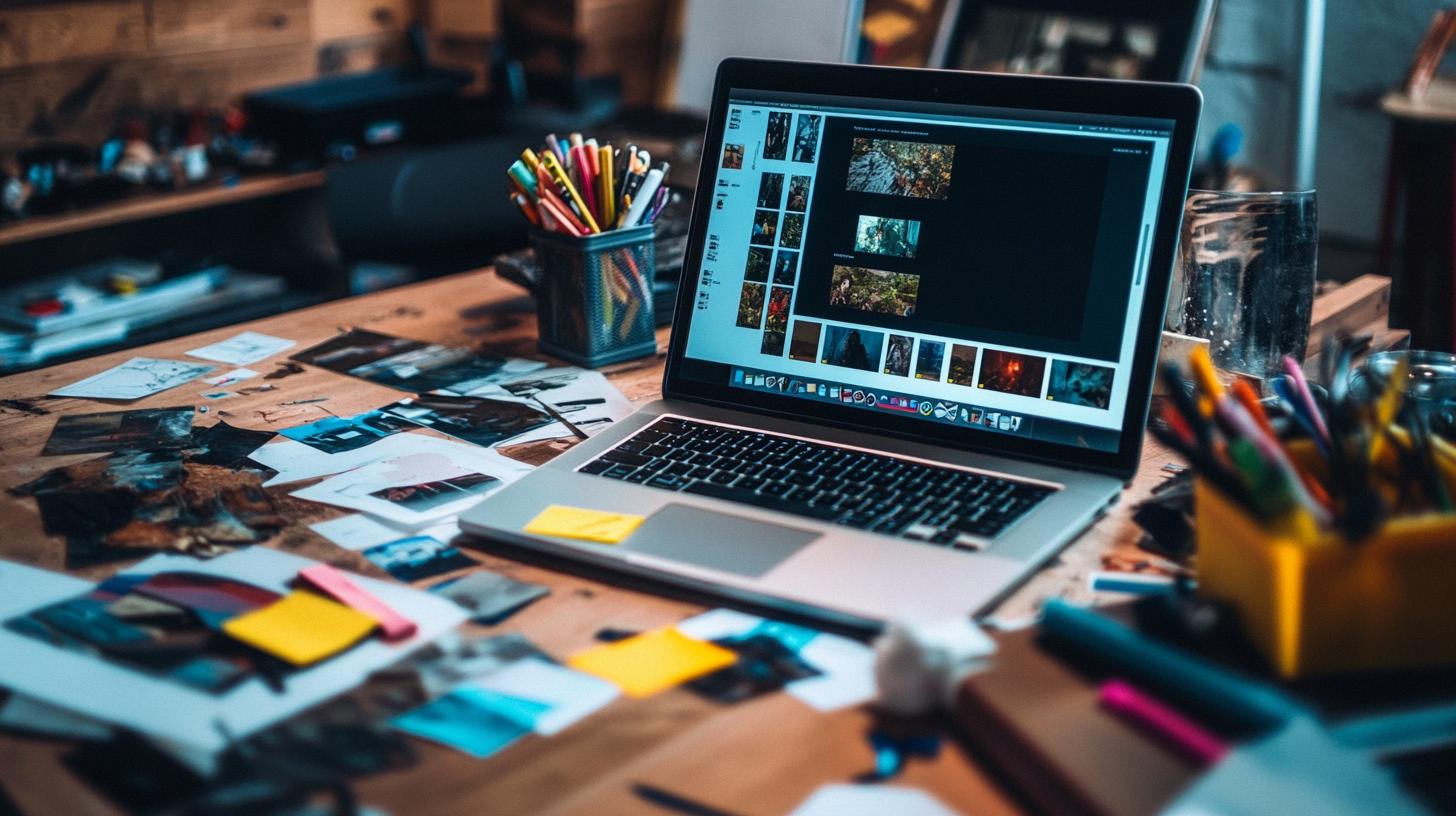 Débutant créant vidéo pro