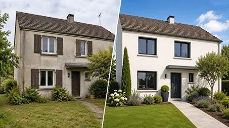 vidéo avant après chantier rénovation maison artisan